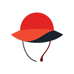 Fishing hat vector illustration