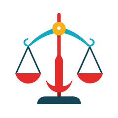 Fishing scale vector illustration © MdJobaidul