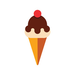 Ice cream vector illustration