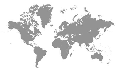 world map countries, world map picture, world map vector image, modern world map, Illustration, eps 10, worldwide, all continents, all countries, worldwide project