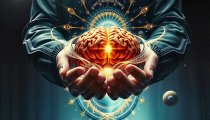 "Enlightenment Held in Hands"