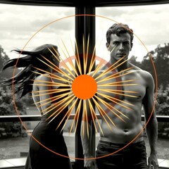 Radiant Sunburst Over Us