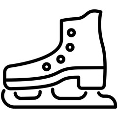 Ice Skates Icon