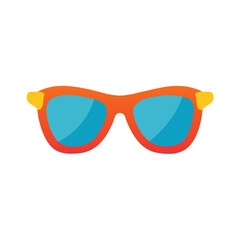 Fototapeta premium Summer sunglasses vector illustration