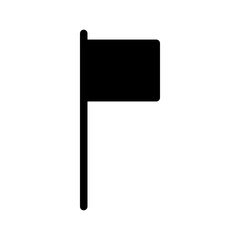 flag glyph icon