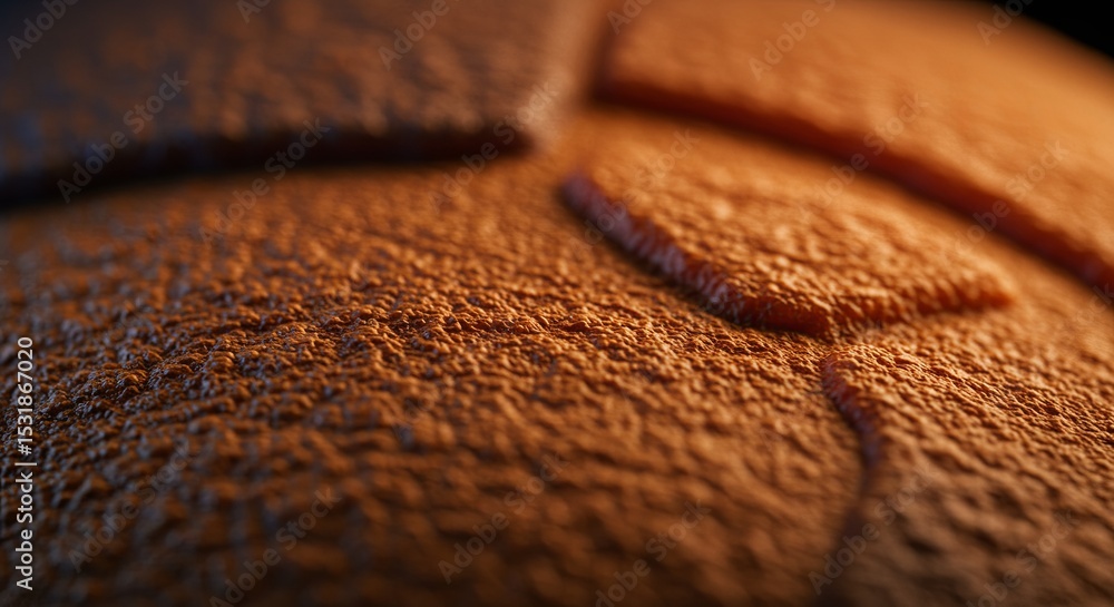 Poster a close up of a brown surface with a rough texture