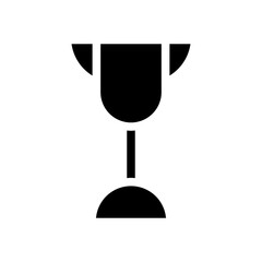 trophy glyph icon