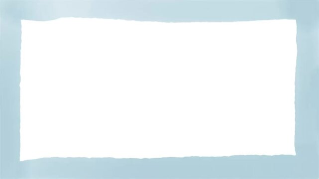 Water color frame animation loop,text space