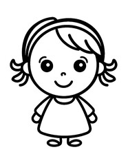 Vector illustration of color pages