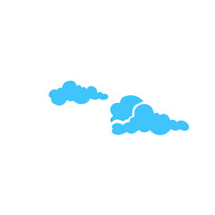 simple cloud vector
