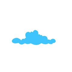 simple cloud vector