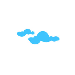 simple cloud vector