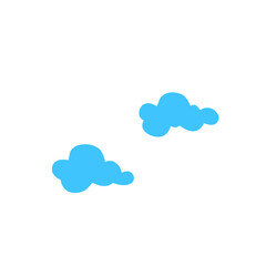 simple cloud vector