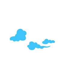 simple cloud vector