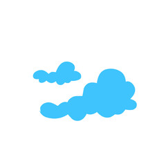 simple cloud vector