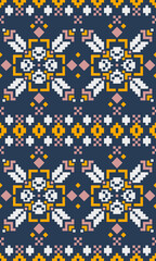 Minimalist Pixel Pattern Featuring Soft Color Gradients and Structured Layouts for Elegant Fabric Applications in Modern Home Interiors and Custom Textile Projects