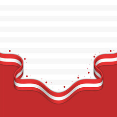 Austria Flag Background Template