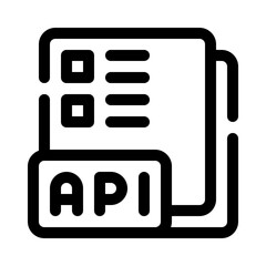 API Documentation line icon