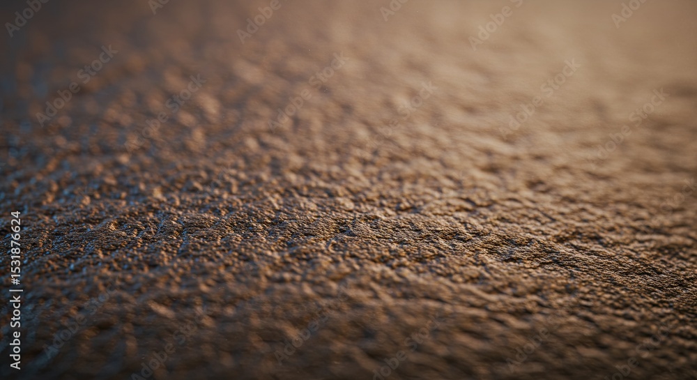 Poster the image is of a sandy surface with a lot of small rocks scattered around