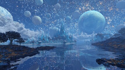 A futuristic concept art of Storm Cloud