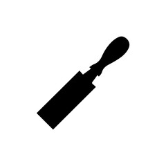 Frying pan glyph icon