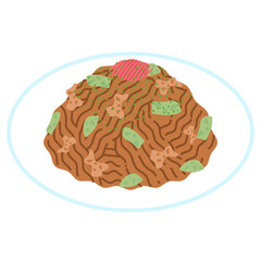 焼きそばのイラスト