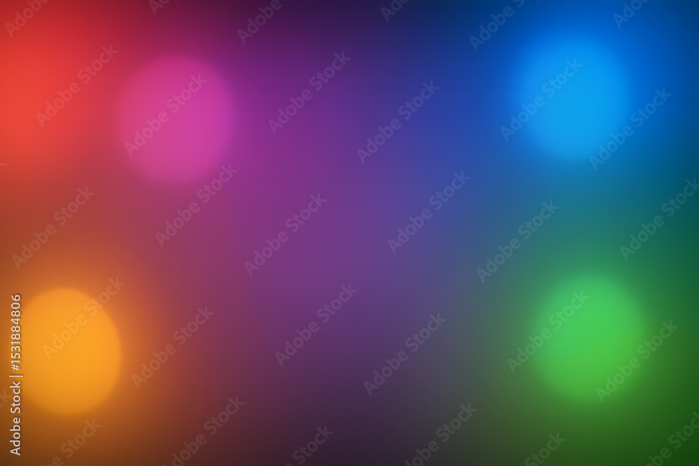Poster chromatic symphony: abstract lights dances gracefully creating a vibrant spectacle of colors and tex