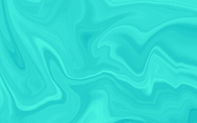 Abstract teal liquid marble background.  Fluid art texture with swirling, flowing patterns in shades of turquoise and aqua. Perfect for design projects needing a calming, elegant backdrop.