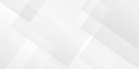 Abstract overlap white and gray overlap triangle geometric technology pattern. minimal rectangle randomly white lines transparent background layers overlapping presentation design.