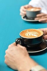 Coffee At Cafe With Friends