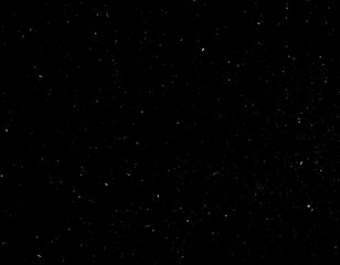Fototapeta premium Dark Night Sky with Scattered White Stars