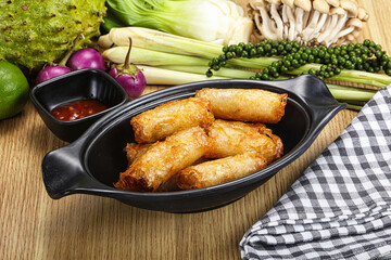 Vietnamese cuisine fried spring roll