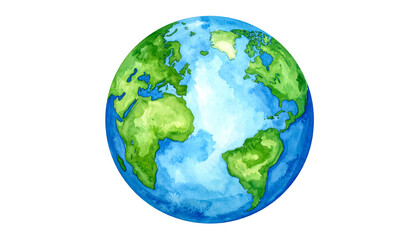 Vibrant globe representing Earth's beauty.
