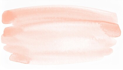 Abstract Peach Watercolor Brushstroke Texture