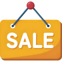 Yellow Sale Sign