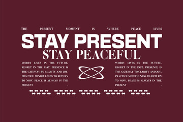 Minimal urban typography. Urban quotes t-shirt design. Motivational quote poster design. Streetwear vector graphic. Inspirational quotes for print. Typography quote for apparel