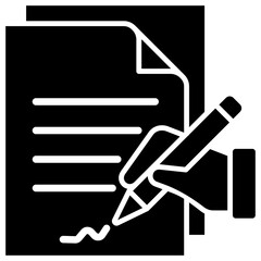 Signing Icon