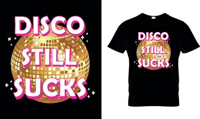 vintage disco t-shirt design.Colorful and fashionable t-shirt design for men and women.