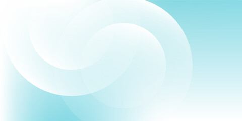 Abstract banner background. Green and blue gradations.Circle geometric background. Simple design abstract simple art background