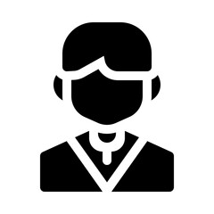 Business people glyph icon