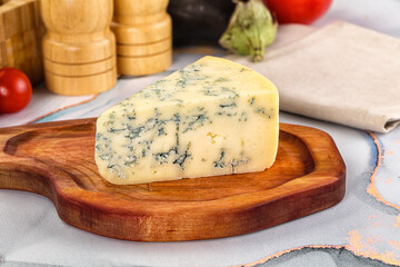 Dor blue cheese with mold