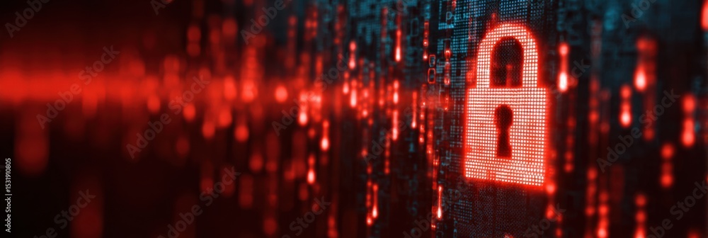 Leinwandbilder security system intercepts phishing pulse in digital grid environment during nighttime monitoring