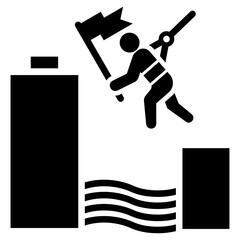 Fall Protection Icon