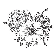 Rose and Hibiscus Bunch