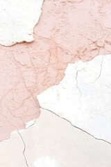 Cracked paint and paper surface with vintage tones