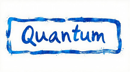 Explore fascinating world of quantum computing and cryptography where innovation meets security in vibrant blue design