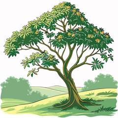 sundori-tree-best-perfect-vector-image