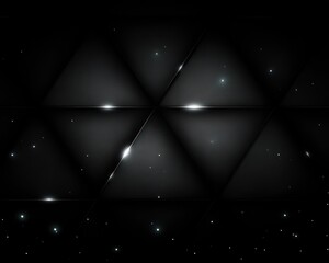 Dark abstract geometric background with glowing points