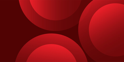 Modern red abstract background. Dynamic shapes composition simple abstract design illustration