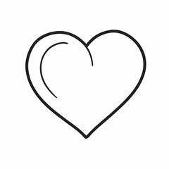 Doodle Style Heart Icons – Romantic Hand-Drawn Love Symbols